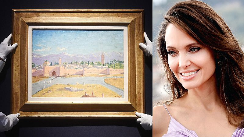 ¿Sabes cuántos millones se lleva Angelina Jolie por vender este cuadro de Winston Churchill? Mucho, mucho