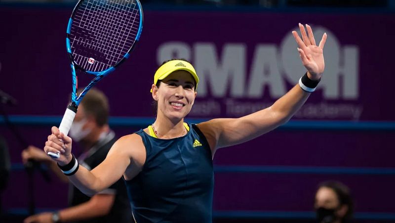 Muguruza barre a Sakkari y ya está en semifinales de Doha