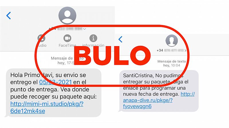 Cuidado con los SMS para recoger un paquete, estos de aquí quieren robar tus datos bancarios