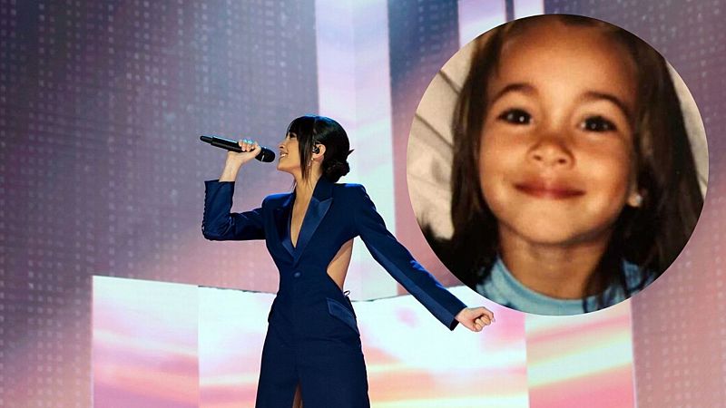 Aitana Ocaña: sus fotos de cuando era pequeña (y ni se imaginaba cantando en los Goya)