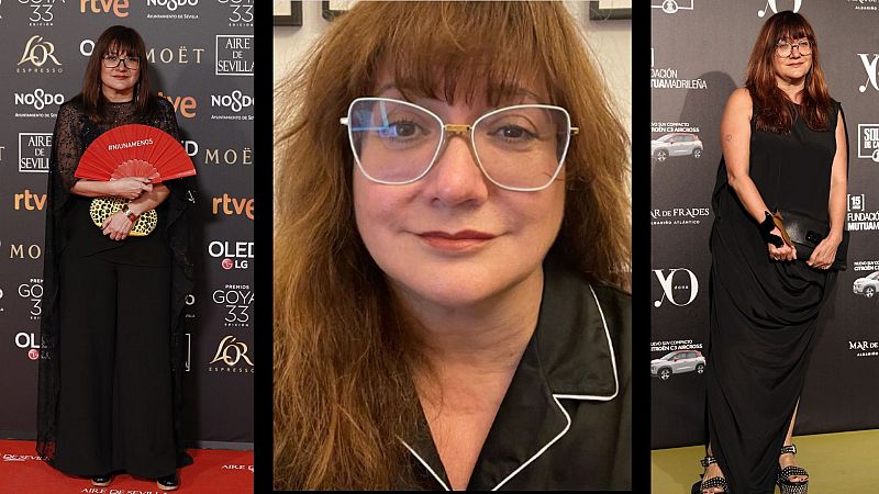 Isabel Coixet en pijama en los Goya 2021 como Jodie Foster