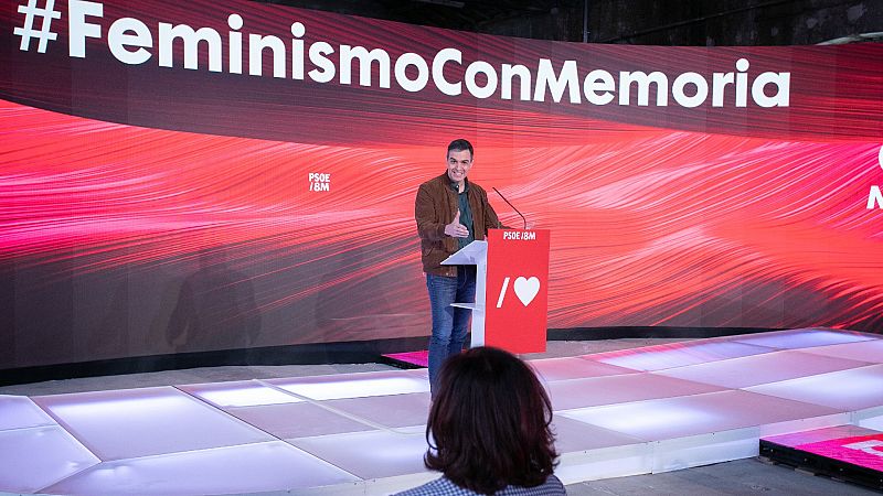 Sánchez asegura que la agenda feminista del Gobierno saldrá adelante con "diálogo": "El adversario es la ultraderecha"