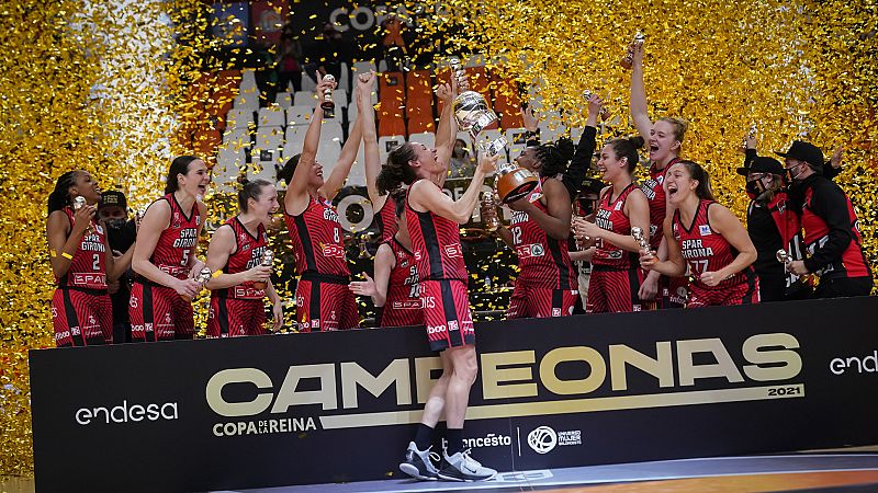 El Spar Girona conquista en Valencia su primera Copa de la Reina