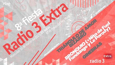 Radio 3 Extra celebra su fiesta de aniversario y presenta nuevos contenidos
