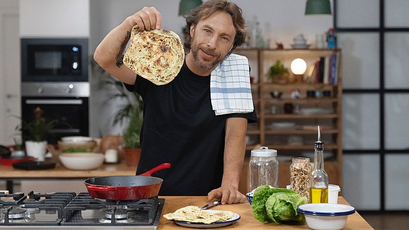 Receta de pan chapati, el pan rpido y sin horno de Gipsy Chef