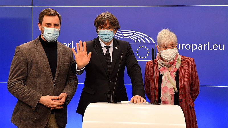 Puigdemont recurrirá la decisión de la Eurocámara de retirarle la inmunidad: "Es una persecución política"