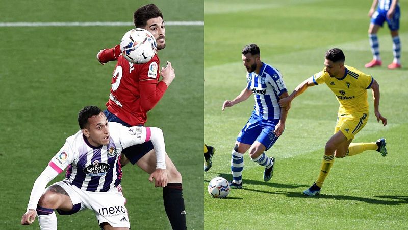 Los penaltis marcan el empate entre Alavés y Cádiz; Osasuna y Valladolid firman tablas