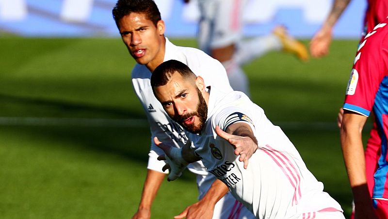 Benzema vuelve a resolver el partido para el Madrid