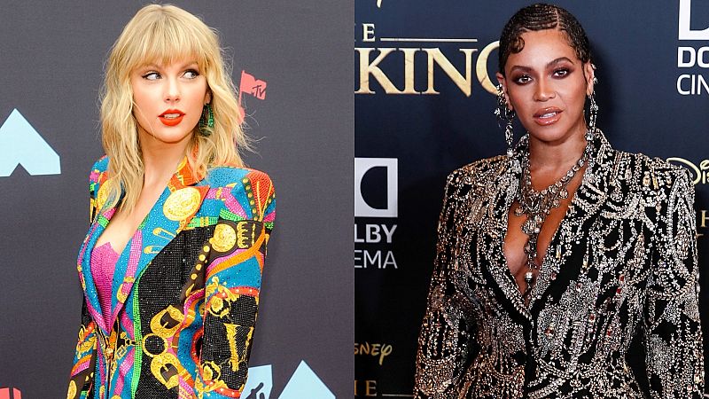 Taylor Swift y Beyoncé pueden hacer historia en los Grammy de la pandemia