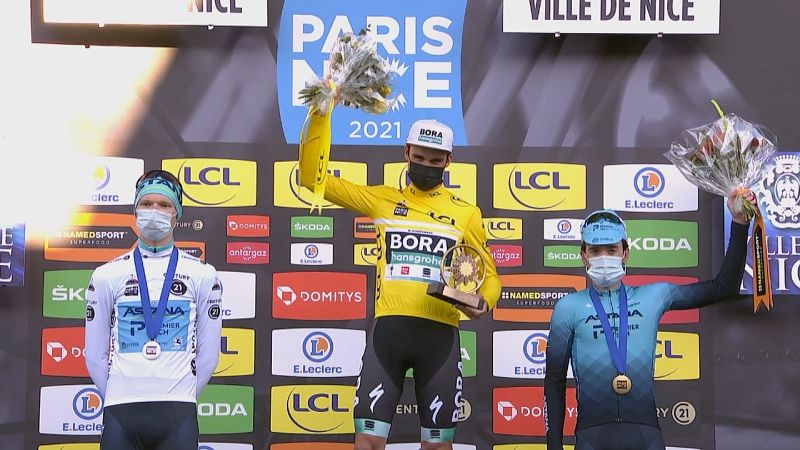 Roglic vuelve a perder en la última etapa y Schachmann reedita su triunfo en la París-Niza