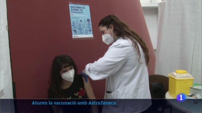 Sanitat suspèn temporalment la vacunació amb AstraZeneca