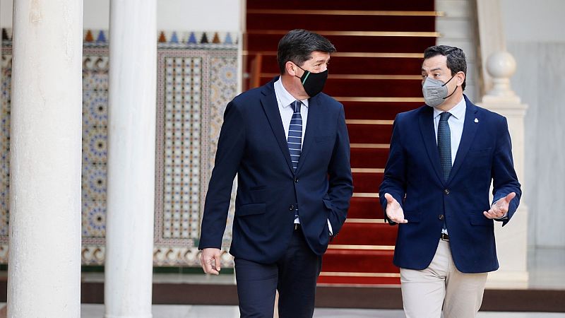 PP y Cs firman un acuerdo de estabilidad en Andalucía y pactan no aceptar trasvase de diputados esta legislatura