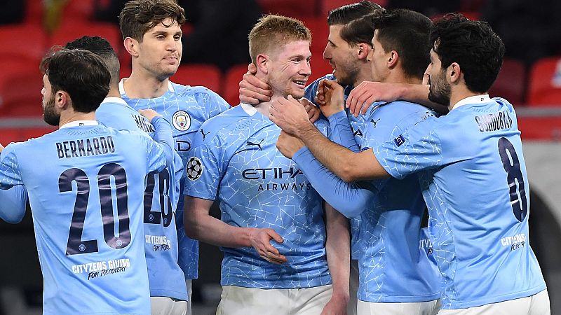 El City pasa a cuartos con poca resistencia del M'gladbach