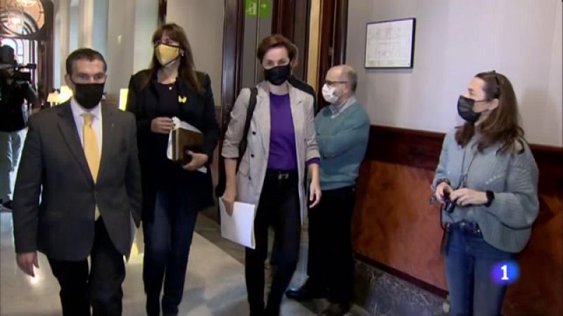 Borràs reuneix per primera vegada la Mesa amb polèmica