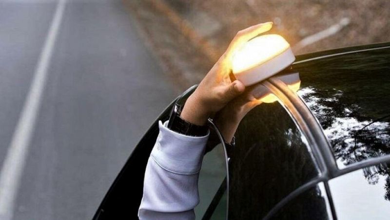 Así es la luz que sustituirá a los triángulos del coche