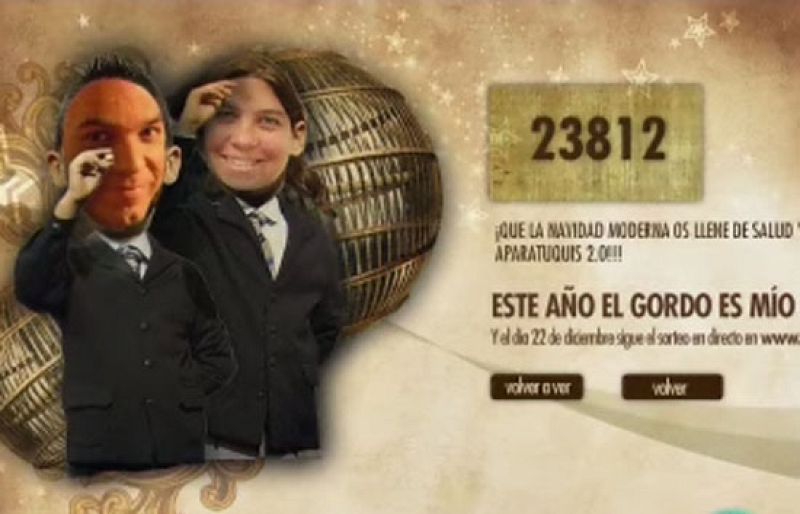 ¿A qué esperas para cantar tu 'Gordo' de la Lotería de Navidad?