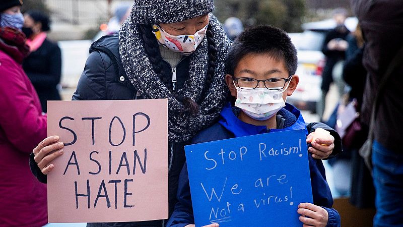 Protestas y vigilias en Estados Unidos para rechazar el racismo contra los asiático-americanos