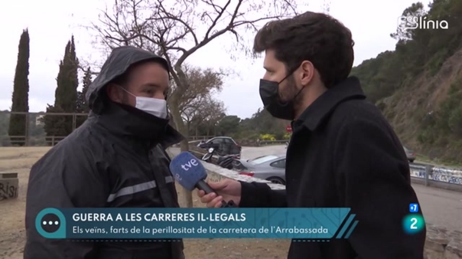 A En Línia parlem de les carreres il·legals a la carretera de l'Arrabassada