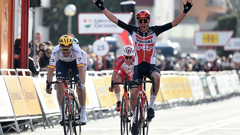 Andreas Kron gana la primera etapa de la Volta a Catalunya