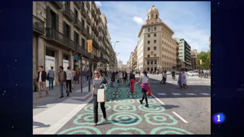El carrer Pelai de Barcelona perdrà cotxes i guanyarà espai per a vianants