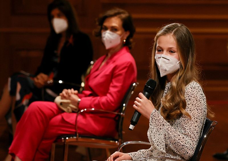 La Princesa Leonor sigue los pasos de su madre, ¿será una futura periodista?