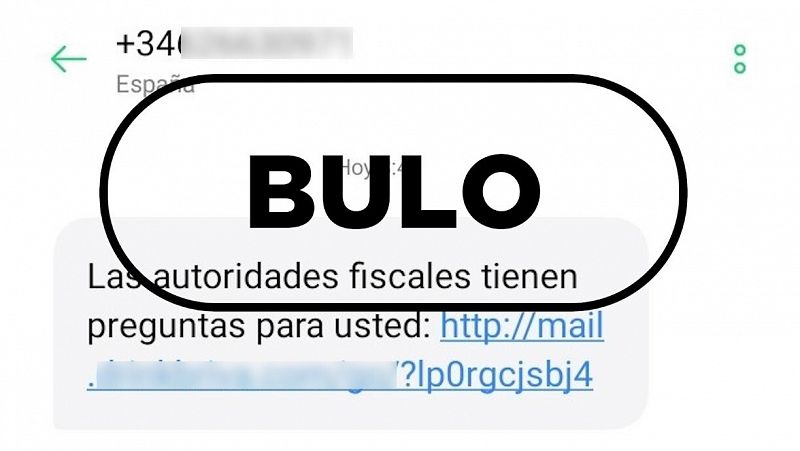 No, las "autoridades fiscales" no te han enviado un SMS con "preguntas", es una estafa