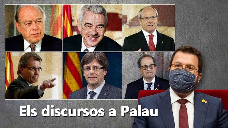 Les primeres paraules dels nous presidents de la Generalitat