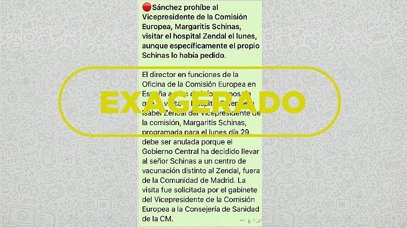 El Gobierno no ha 'prohibido' la visita de un comisario al Hospital Zendal