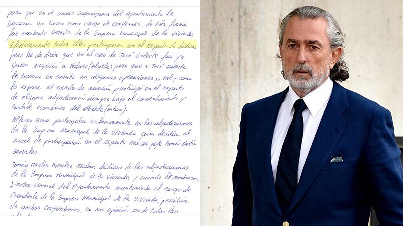 Correa ofrece un pacto con la Fiscalía y señala a varios excargos del PP por la trama 'Gürtel'