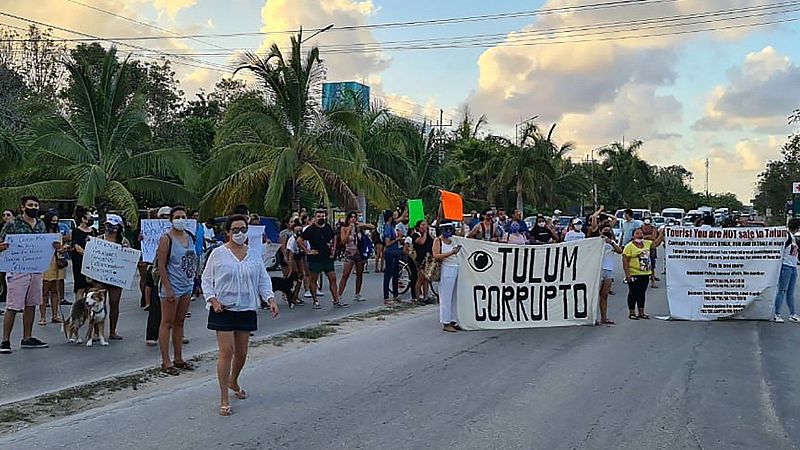 Indignación en México por la muerte de una migrante salvadoreña víctima de la brutalidad policial