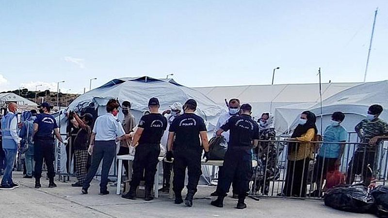 'En Portada' retrata las condiciones del campamento de refugiados de Kara Lepe, en Lesbos