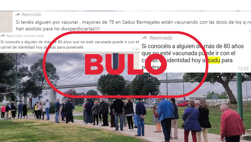 Te explicamos el bulo de la vacunación sin cita en Los Bermejales (Sevilla)