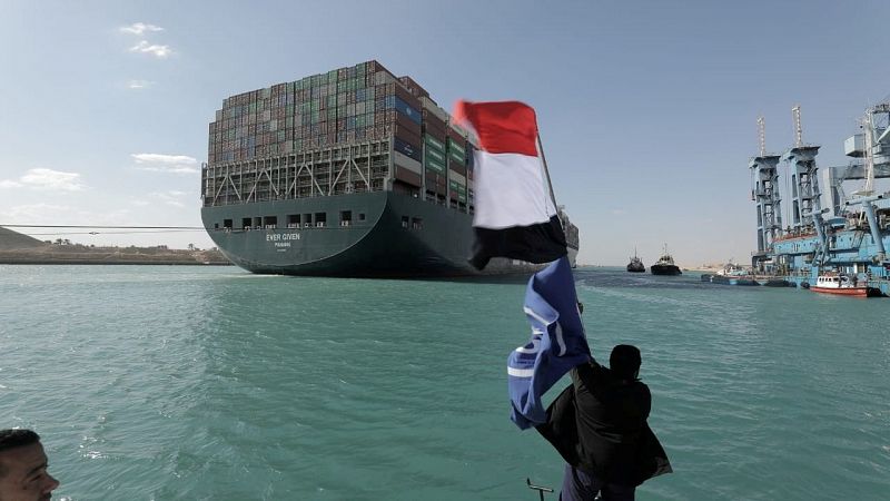 El bloqueo del 'Ever Given' en el Canal de Suez, en 'Informe semanal'