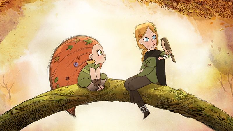 María Pareja, una animadora madrileña que ha contribuido a la magia de 'Wolfwalkers'