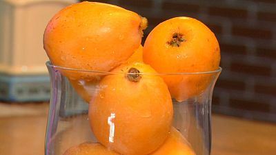 Postres fresques de nespres i maduixes amb Carme Ruscalleda