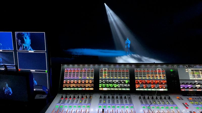 Así  ha grabado Blas Cantó 'la copia de seguridad' de "Voy a quedarme" para Eurovisión 2021