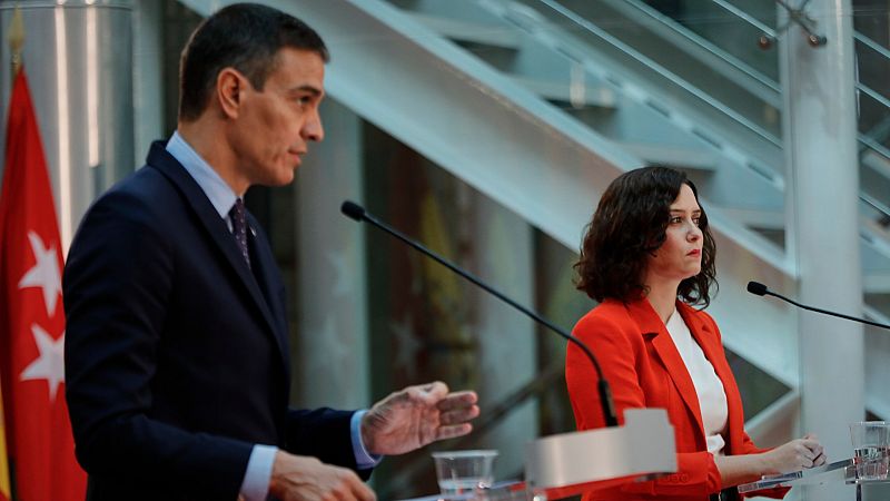 Sánchez cuestiona los datos de contagios en Madrid y Ayuso contesta: "Se piensa el ladrón que todos son de su condición"