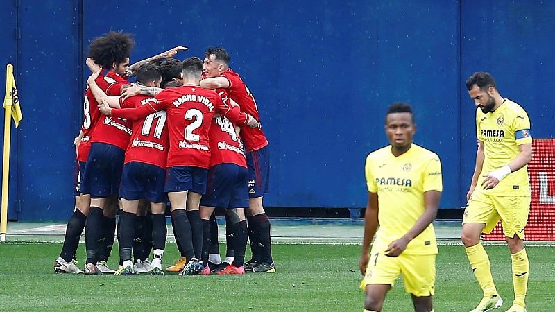 Osasuna logra una victoria de oro ante ell Villarreal, la Real se deja empatar por el Valencia y el Granada remonta al Valladolid