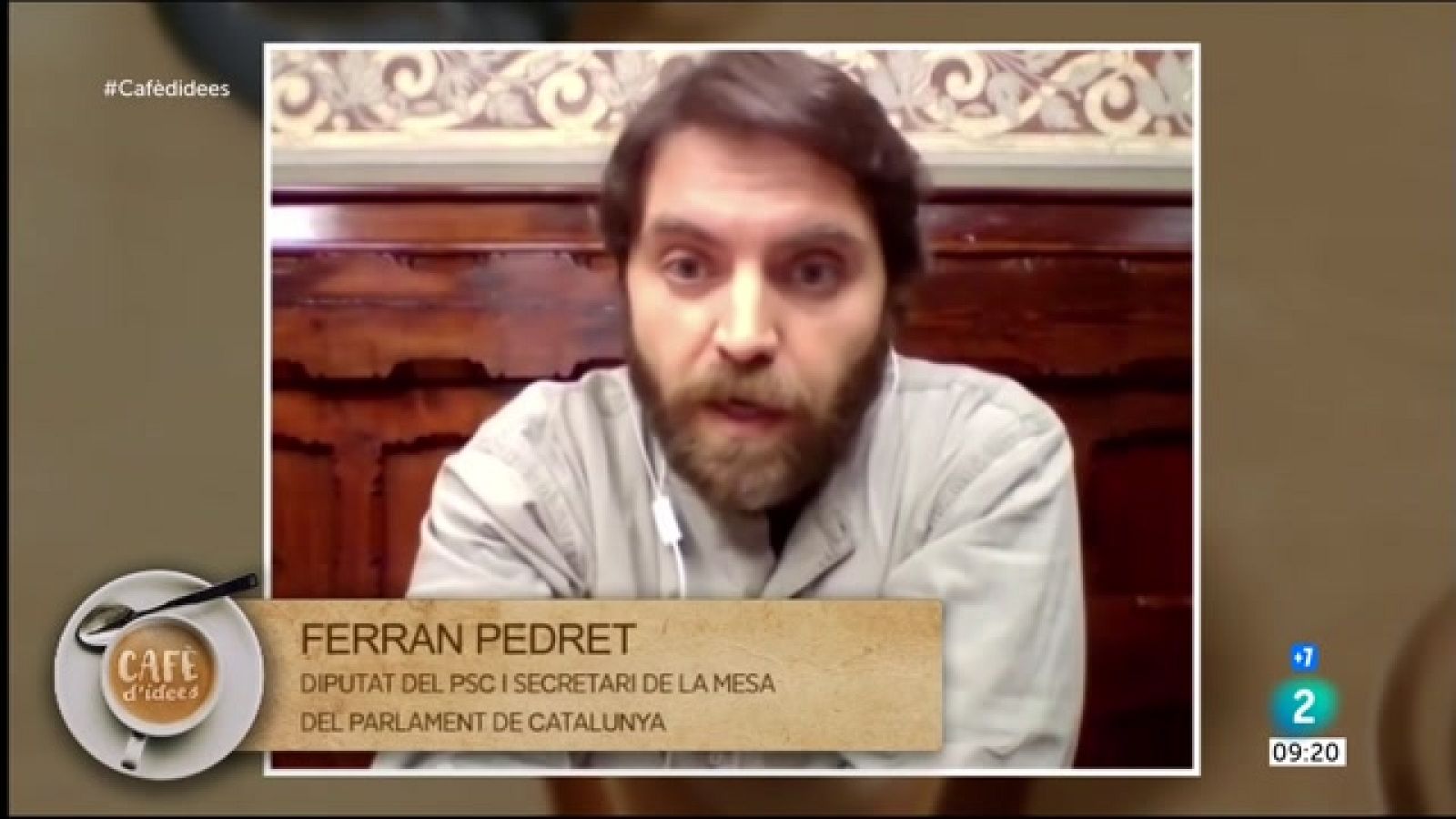 Ferran Pedret: "Apartar Cuevillas és una estratègia per dinamitar la legislatura"