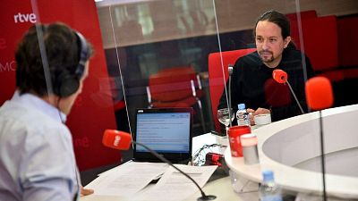 Las mañanas de RNE con Íñigo Alfonso - Pablo Iglesias, Podemos: "Maroto me cae súper bien, pero no vendamos la piel del oso antes de cazarlo" - Escuchar ahora