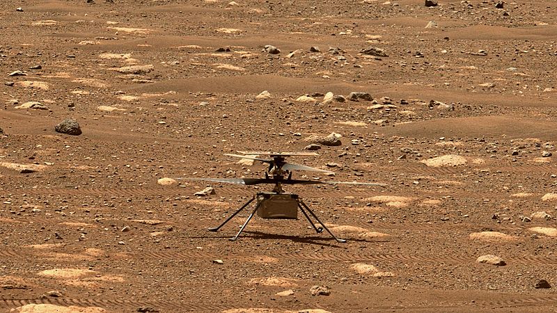 La NASA intentará este lunes el histórico primer vuelo en Marte de su helicóptero Ingenuity