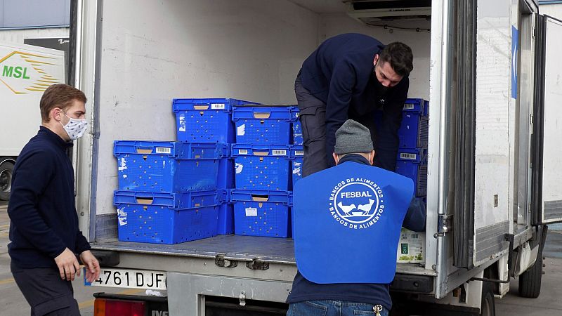 Los bancos de alimentos piden ayuda: "No estamos cerca de tocar techo, ni mucho menos"