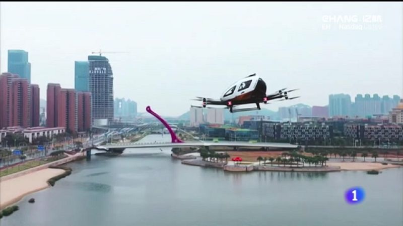 En 2022 faranse en Santiago probas de taxis aéreos para transportar persoas, mercadorías e para vixilancia policial