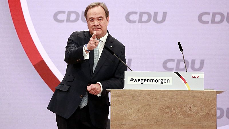 El centrista Laschet será el candidato del bloque conservador a la Cancillería de Alemania