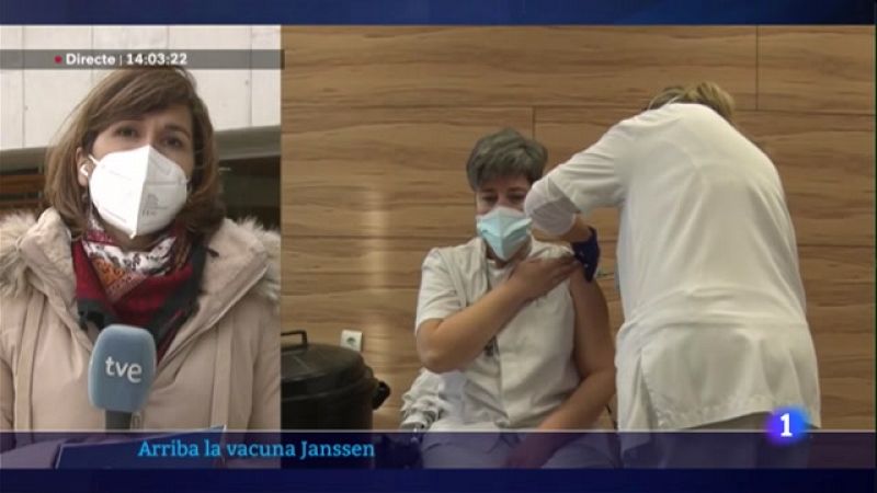Comença la vacunació amb Janssen a Catalunya