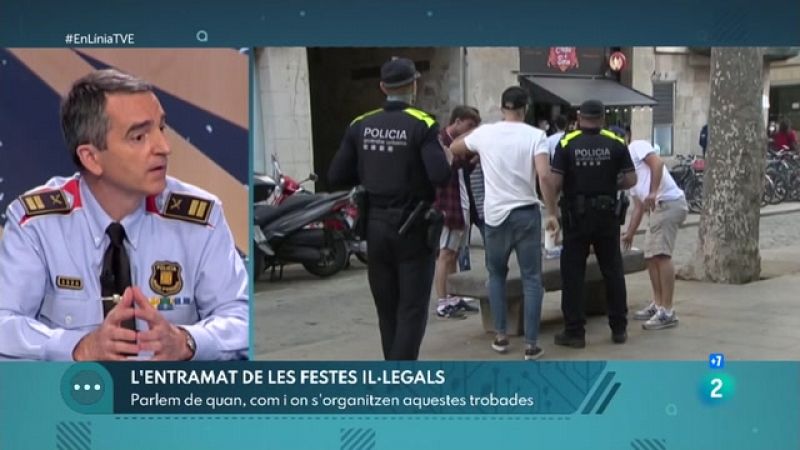 Festes il·legals i trobades nocturnes en temps de pandèmia