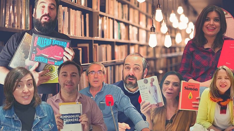 Las voces literarias de RNE recomiendan lecturas para el Día del Libro