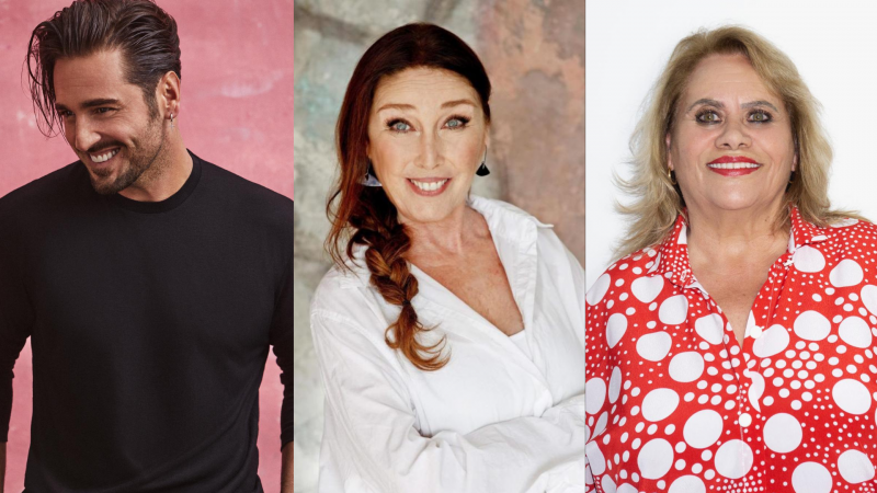 David Bustamante, Verónica Forqué y Carmina Barrios se suman a la lista de concursantes confirmados para Masterchef Celebrity 6