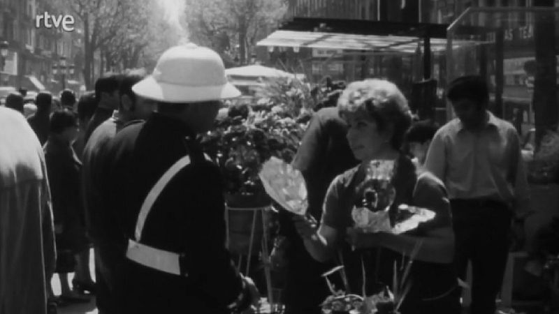 Quan el blanc i negre de TVE ensenyava tots els colors de Sant Jordi
