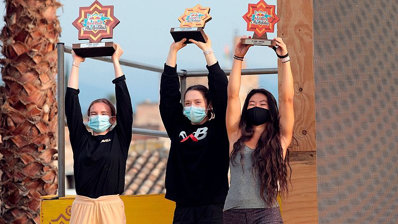 Las mujeres del parkour